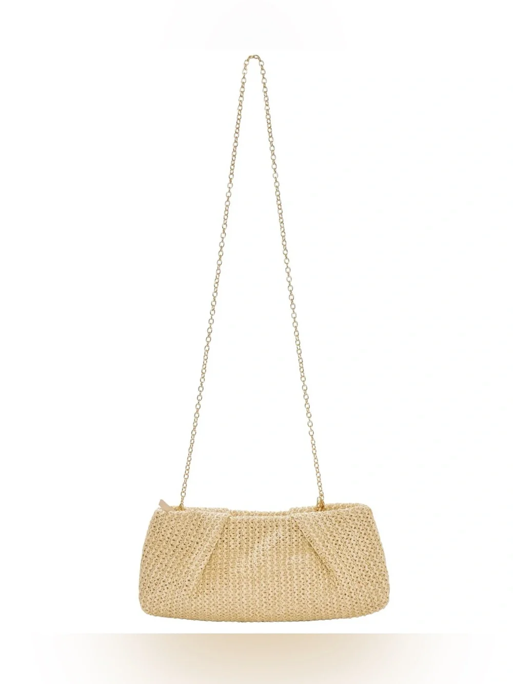 Capittana Oversized Raffia Clutch